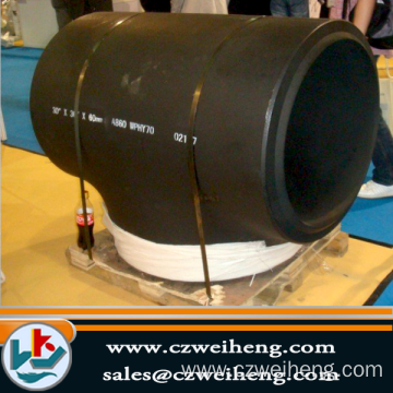 Seamless Carbon Steel Pipe Tee For Gas Oil Butt We...
